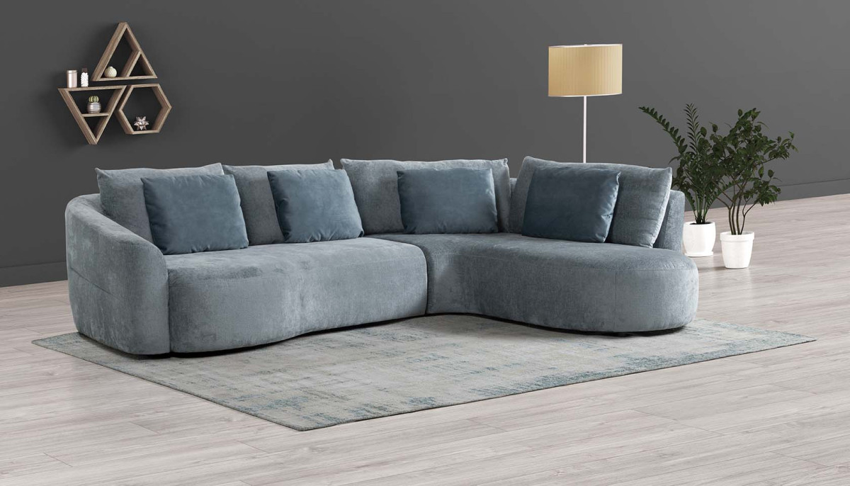 Curved sofa best buy online @ LIVING-shop online store
